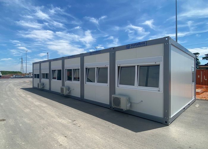 Container e moduli prefabbricati da cantiere ad uso ufficio